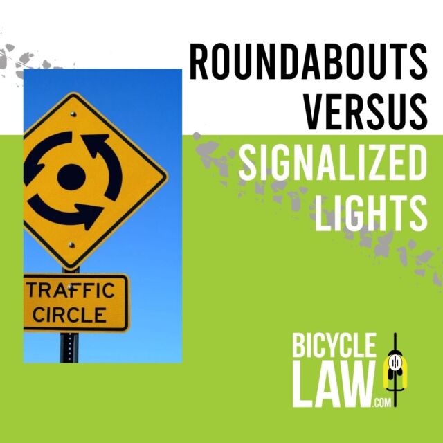 The dreaded roundabout (aka "traffic circle"). 😬 Why do some people avoid them? When comparing roundabouts to signalized lights, various studies have found that intersections converted into roundabouts can significantly reduce the number of vehicle crashes.

However, America still has many more signalized traffic lights than other parts of the world. 

Let's debunk the fear. Consider this:
🔹Roundabouts can be safer than traditional intersections because traffic flows more smoothly.
🔹In a roundabout, people are generally paying more attention and going slower.
🔹Drivers only need to give way to one direction of traffic.
🔹Waiting is not required to cross traffic for left turns in a roundabout.
🔹Signalized lights are often the home to jackrabbit starts and drivers striving to “beat the light.” 

Take that into consideration the next time you're planning your bike route. Perhaps the traffic circle doesn't deserve the negative hype.

Want to learn more? Check out our full article (link in bio) on rider safety in roundabouts vs. intersections. 
.
.
.
#cyclistlife #cyclinglove #sanfrancisco #californiacycling #oregoncycling